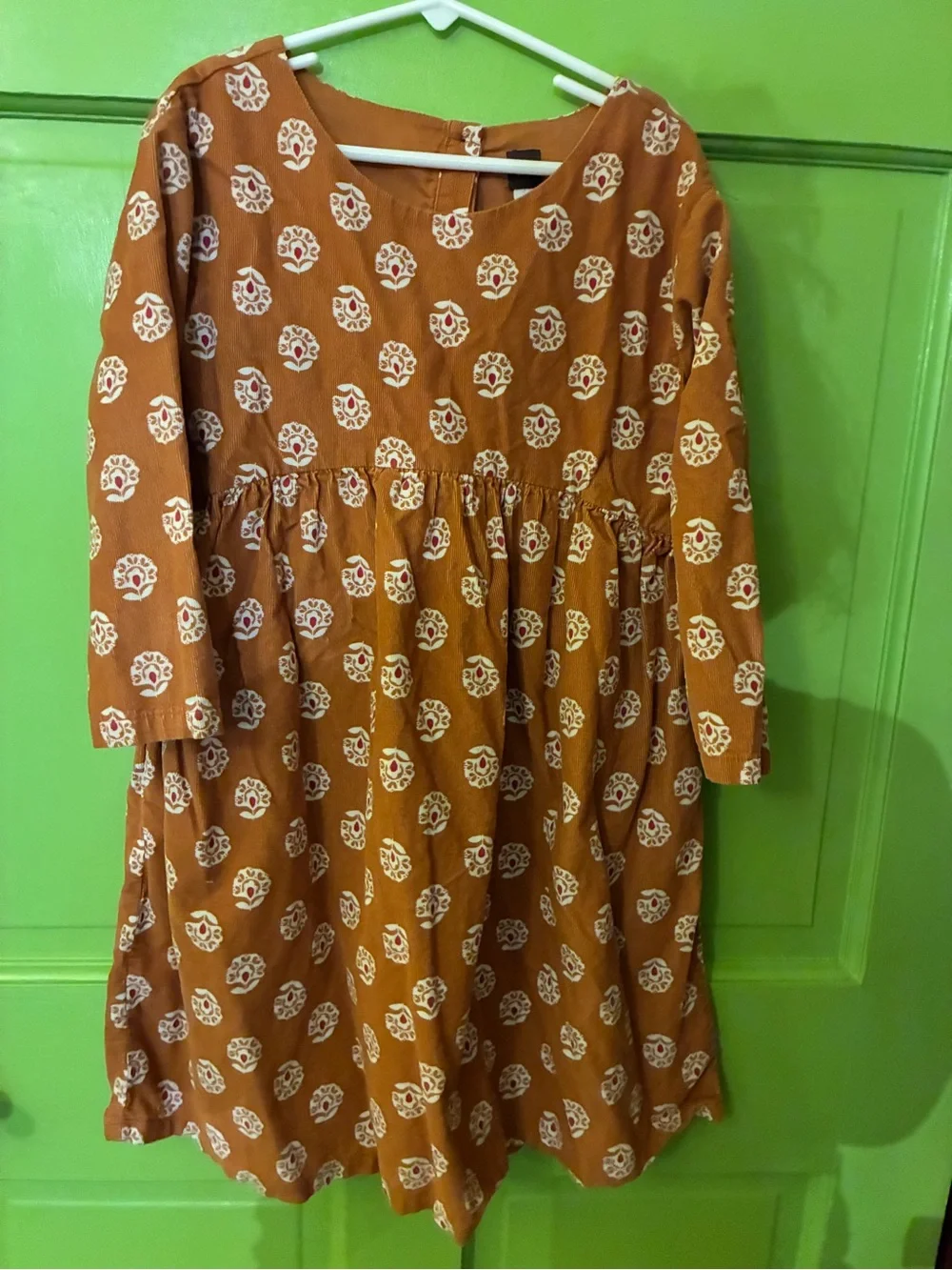 Corduroy Tea Dress